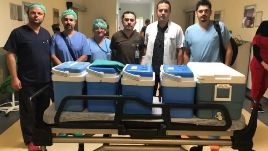 40 yaşındaki hastanın organları 5 kişiye umut oldu