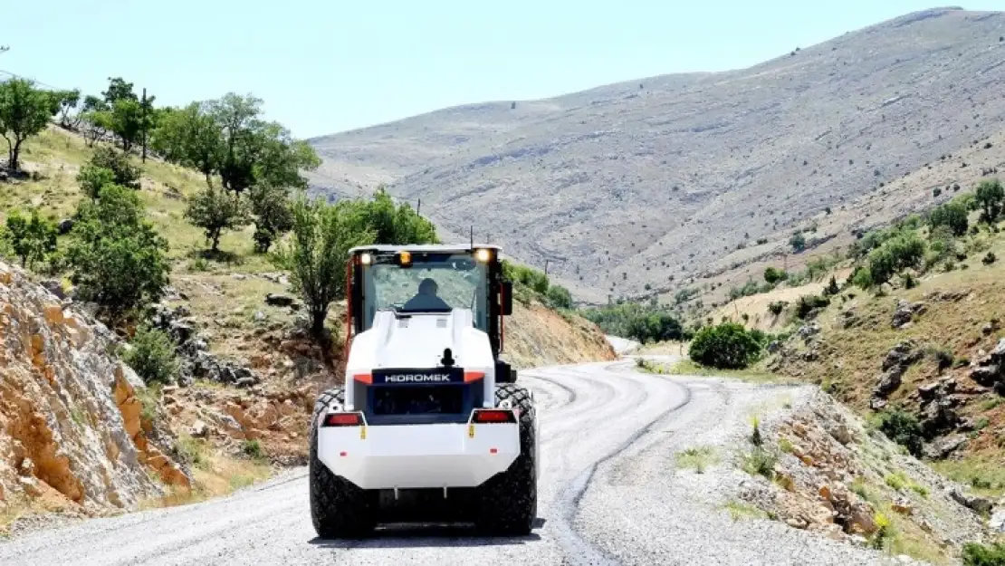 5 kilometrelik yol asfaltlandı!