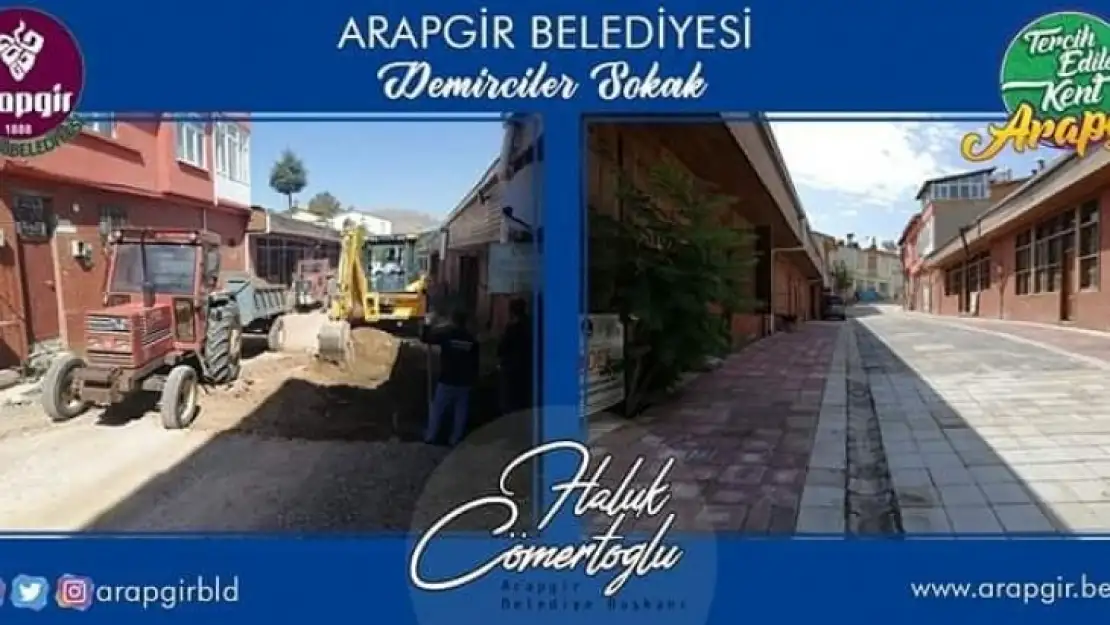 Arapgir yenileniyor