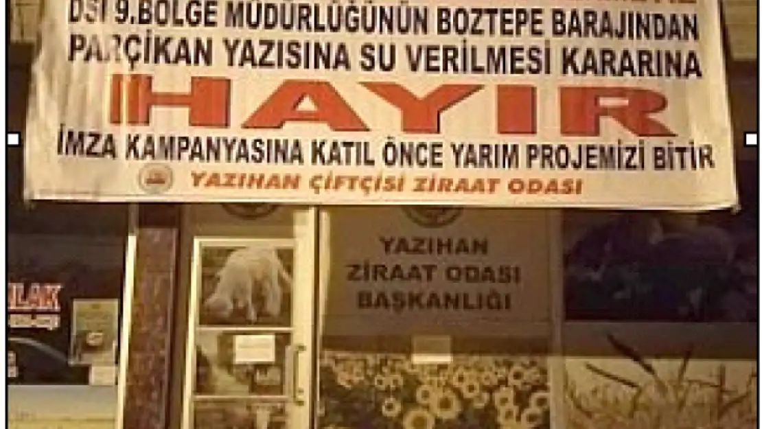 Oda Başkanı'ndan tepki çeken pankart