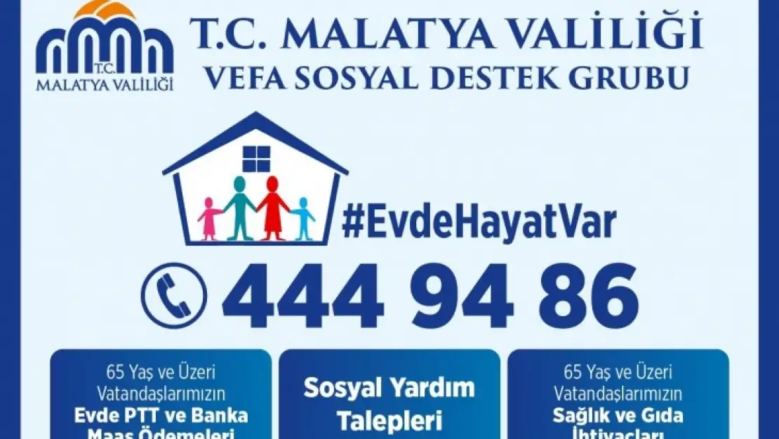 Sosyal Destek Çağrı Merkezi İletişim Hattı