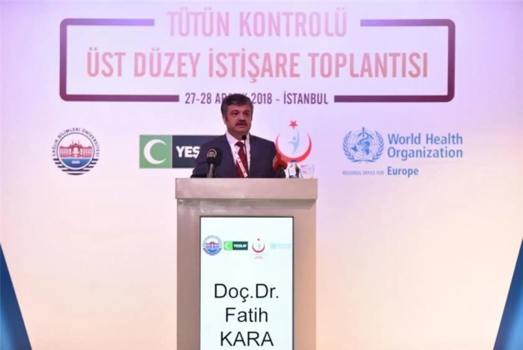 Tütün Kontrolü Üst Düzey İstişare Toplantısı gerçekleşti