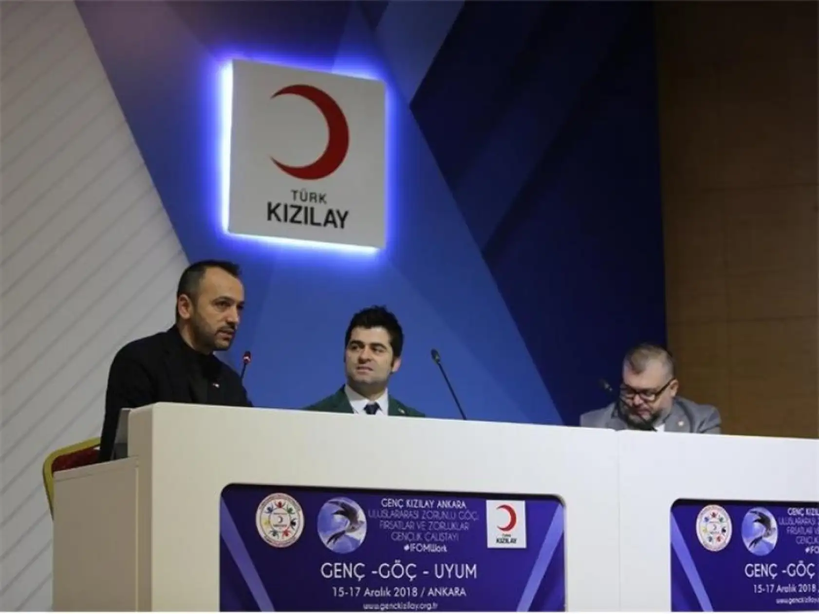 Genç Kızılay'dan Zorunlu Göç Çalıştayı