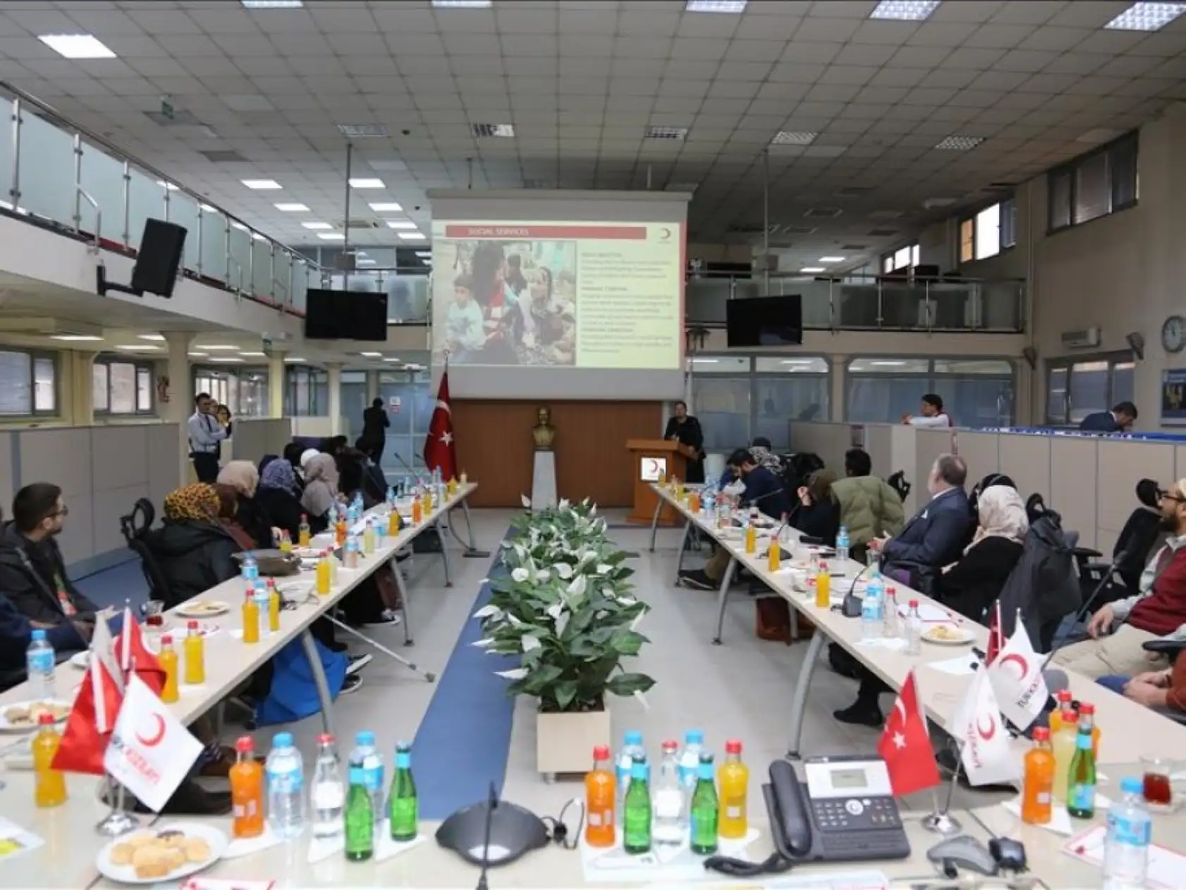Yabancı Akademisyenlerden Kızılay'a Ziyaret