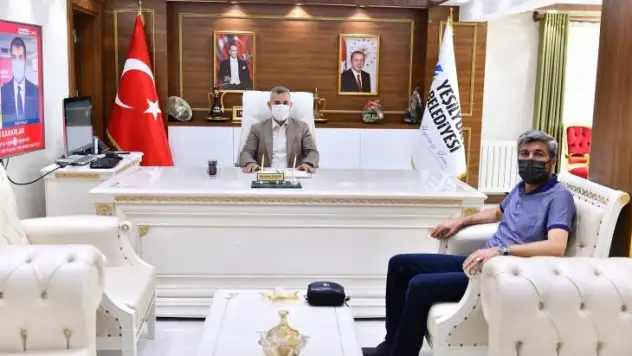 Başkan Çınar tekrar işinin başında