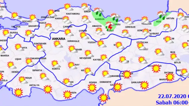 Malatya'da sıcaklar devam edecek
