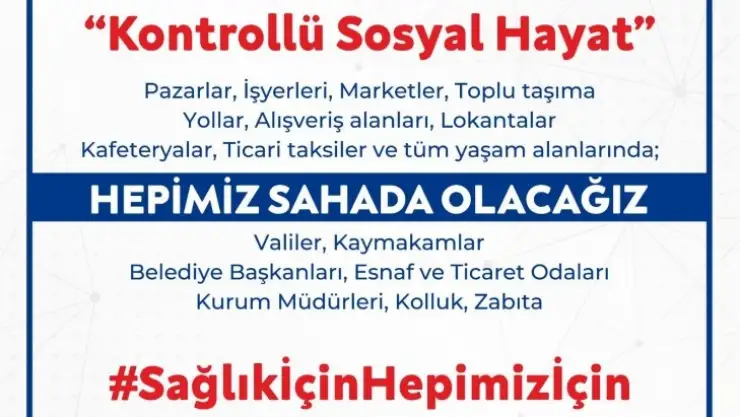 Maskeleri takın denetim var !